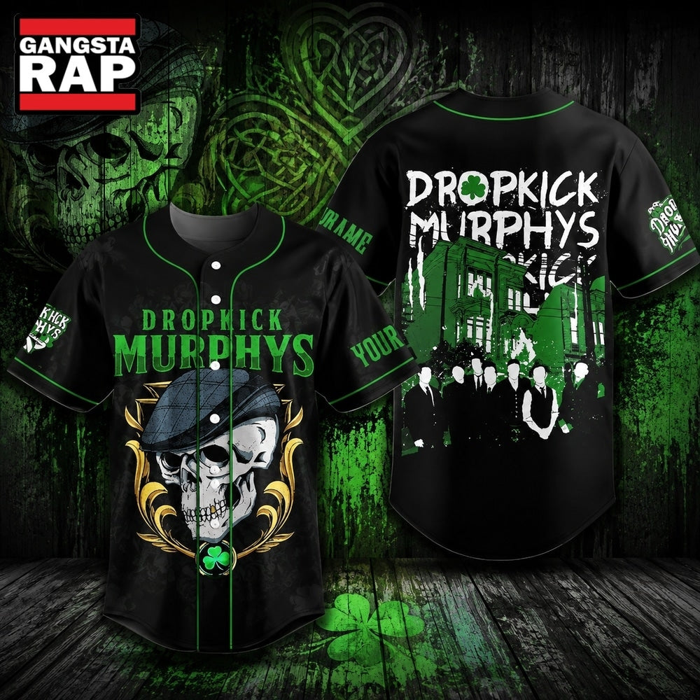 Dropkick Murphys Music Love Fan Personalized Baseball Jersey