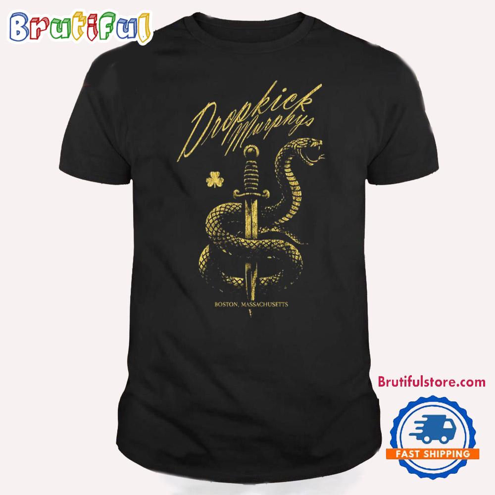 Dropkick Murphys Serpent & Dagger Art T Shirt