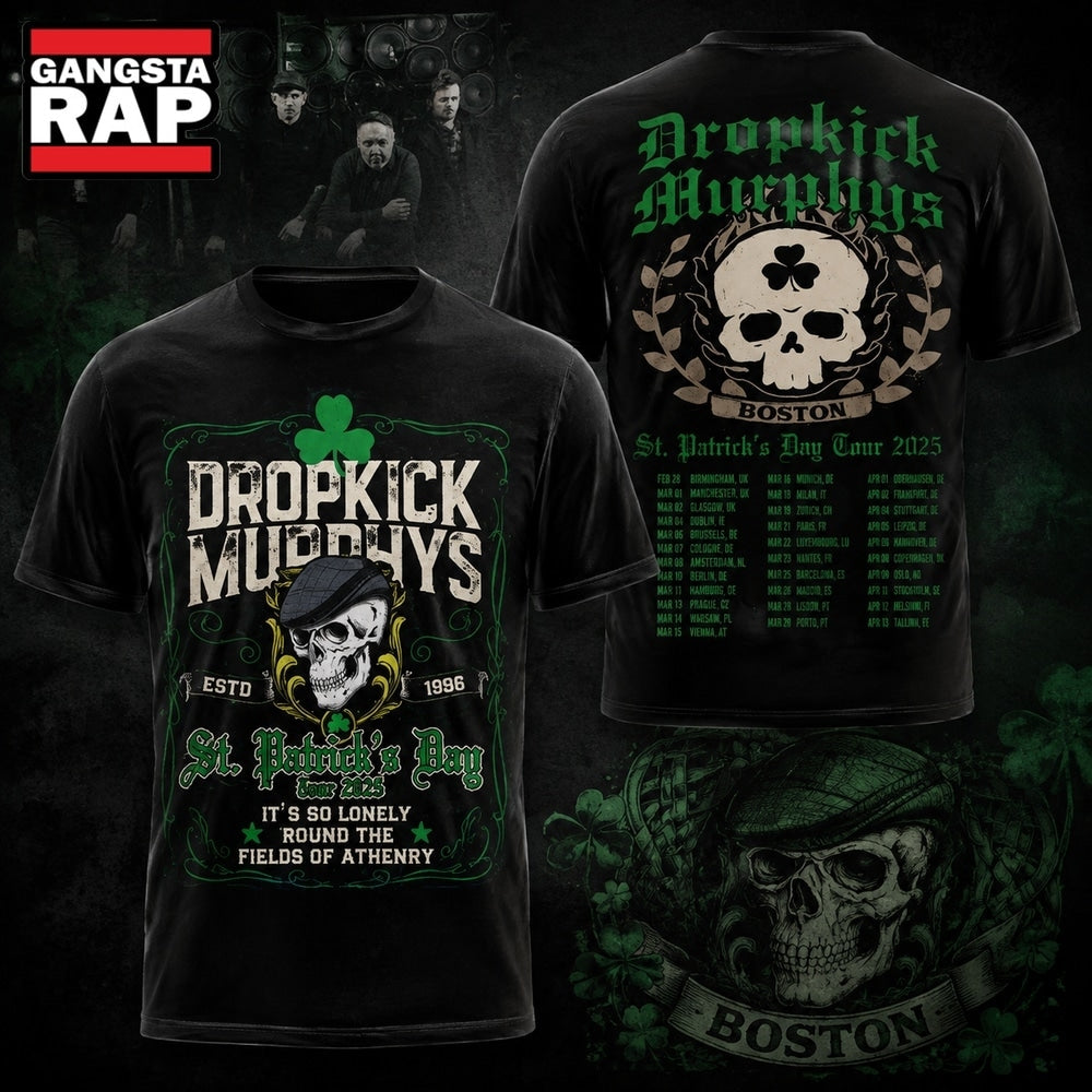 Dropkick Murphys St. Patrick’s Day It’s So Lonely Hoodie T-Shirt