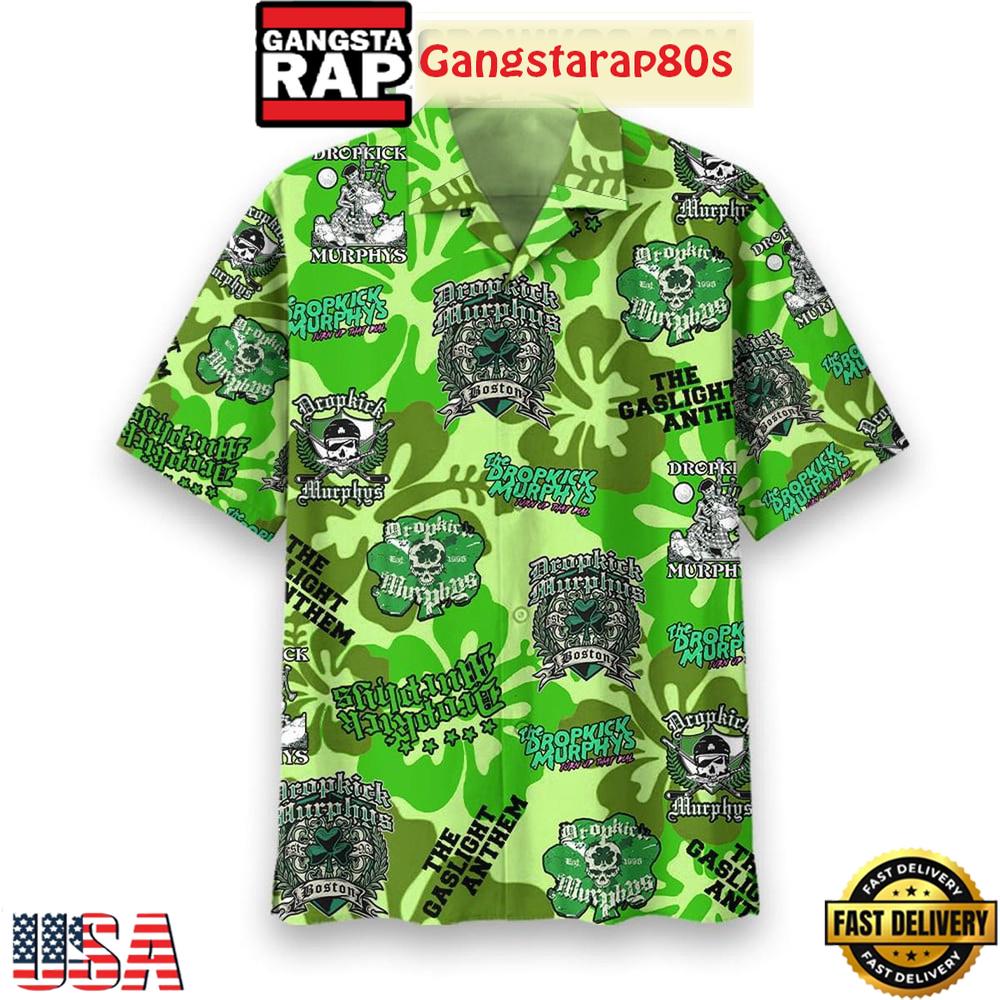 Dropkick Murphys The Gaslight Anthem Aloha Hawaiian Shirt