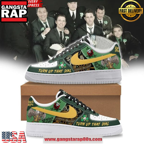 Dropkick Murphys Turn Up That Dial Air Force 1 Sneakers Shoes