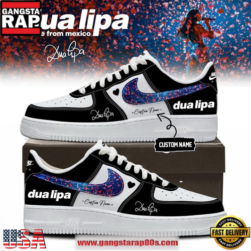 Dua Lipa Live From Mexico 2026 Custom Name Air Force 1 Fashions Shoes