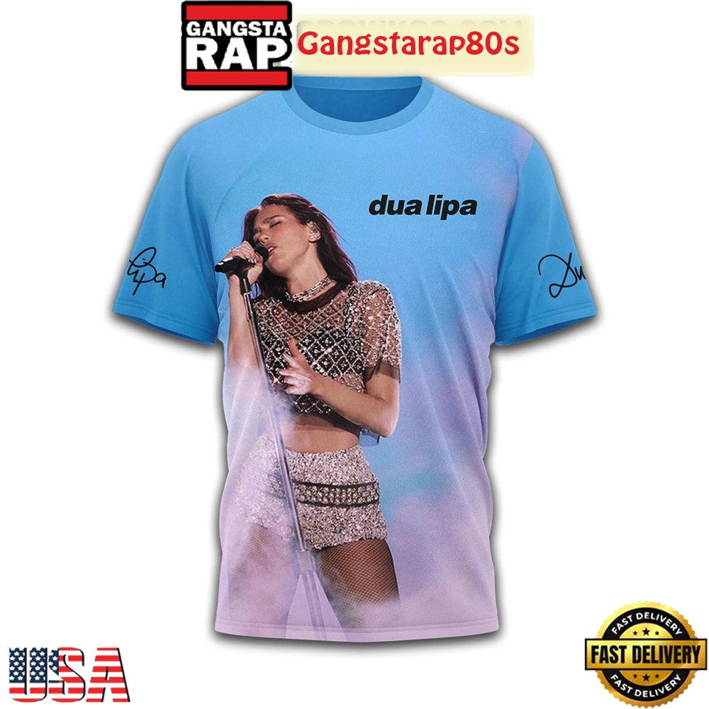 Dua Lipa Radical Optimism Tour 2025 Limited Edition T Shirt