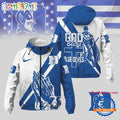 Duke Blue Devils 2025 NCAA God Bless My Team Windbreaker Jacket