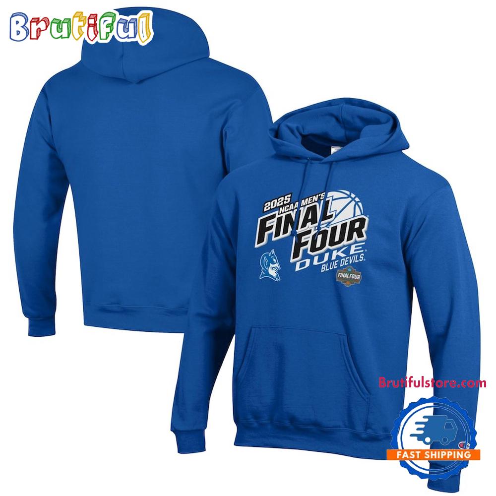 Duke Blue Devils 2025 NCAA Men’s Basketball Tournament March Madness Final Four Regional Champions Hoodie T-Shirt