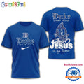 Duke Blue Devils Jesus In My Heart All Over Print Shirt