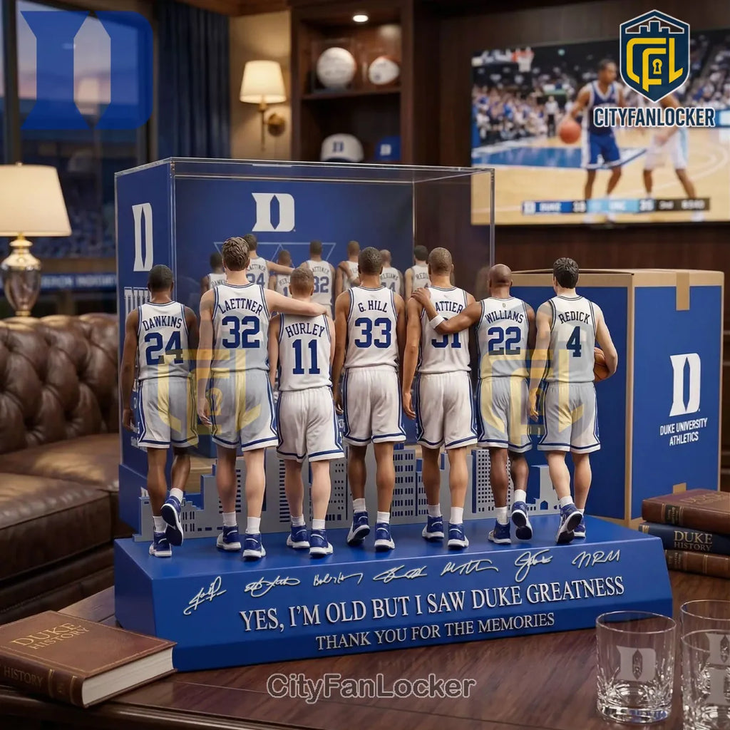 Duke Greatness Basketball Legends Commemorative 3D Figure Set