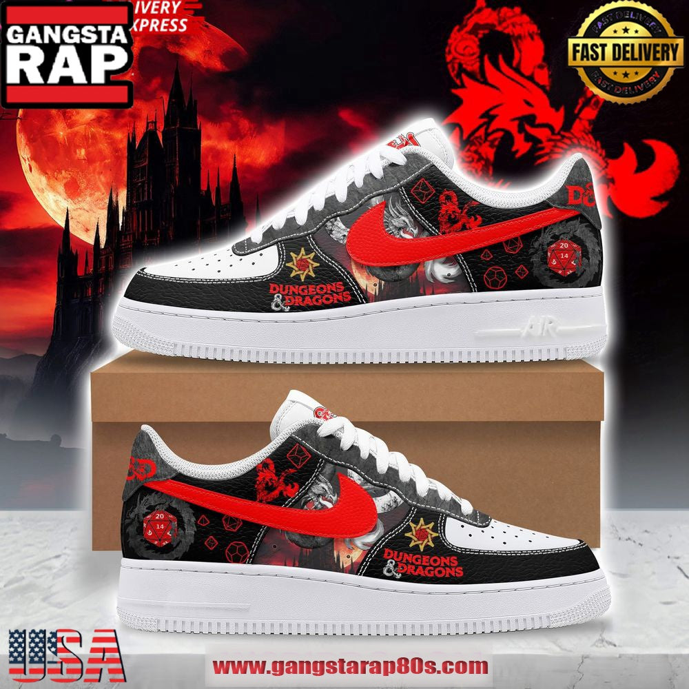 Dungeons & Dragons Limited Edition Air Force 1 Shoes Running Sneakers