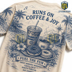 Dunkin Donuts Coffee and Donuts Cream T-Shirt