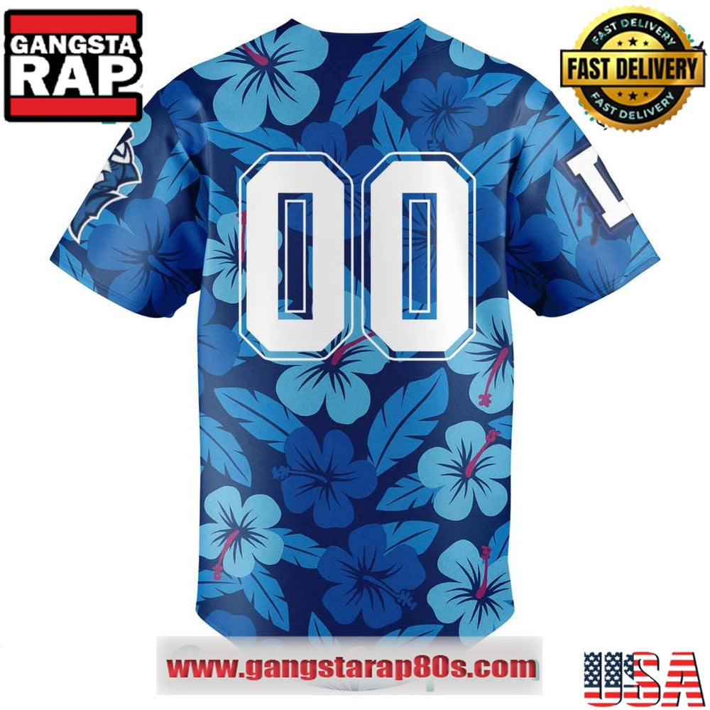 Durham Bulls Bull Sharks Special New 2025 Custom Baseball Jersey Shirt