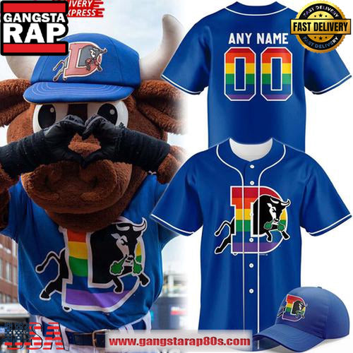 Durham Bulls Pride Night 2025 Performance Baseball Jersey Shirt