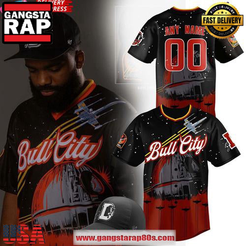 Durham Bulls Star Wars Night 2025 Custom Baseball Jersey Shirt