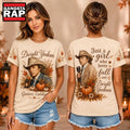 Dwight Yoakam Autumn Leaves Pumpkin Graphic Unisex 3D Shirt , Music Trend Shirt