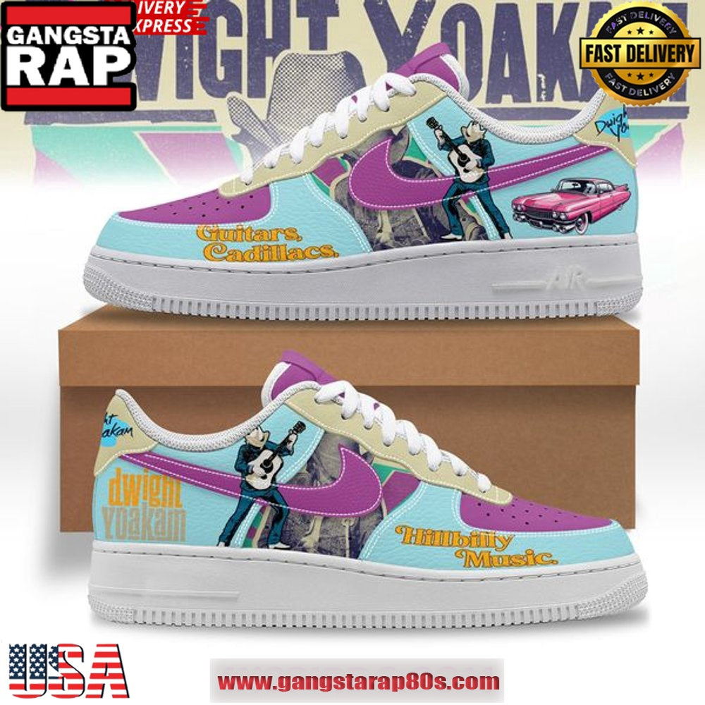 Dwight Yoakam Guitars Cadillacs Hillbilly Music New Edition Air Force 1 Sneakers Shoes