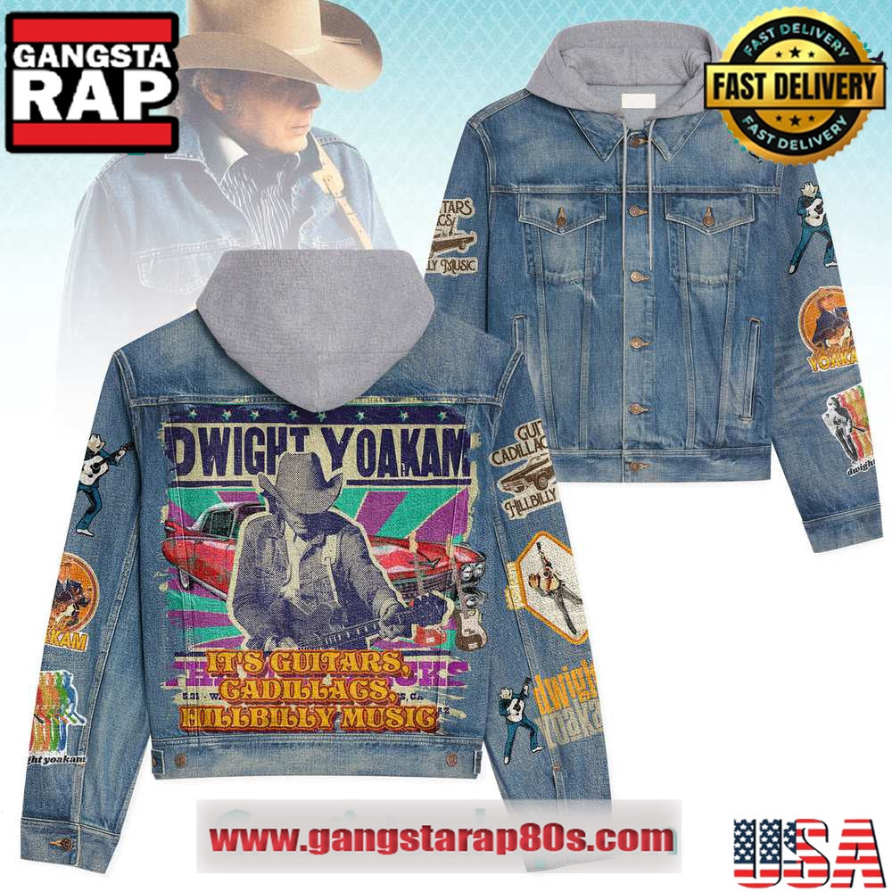 Dwight Yoakam Hooded Limited Edition Denim Jacket