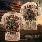 Eagles Band America 250 Anniversary Commemorative T-Shirt