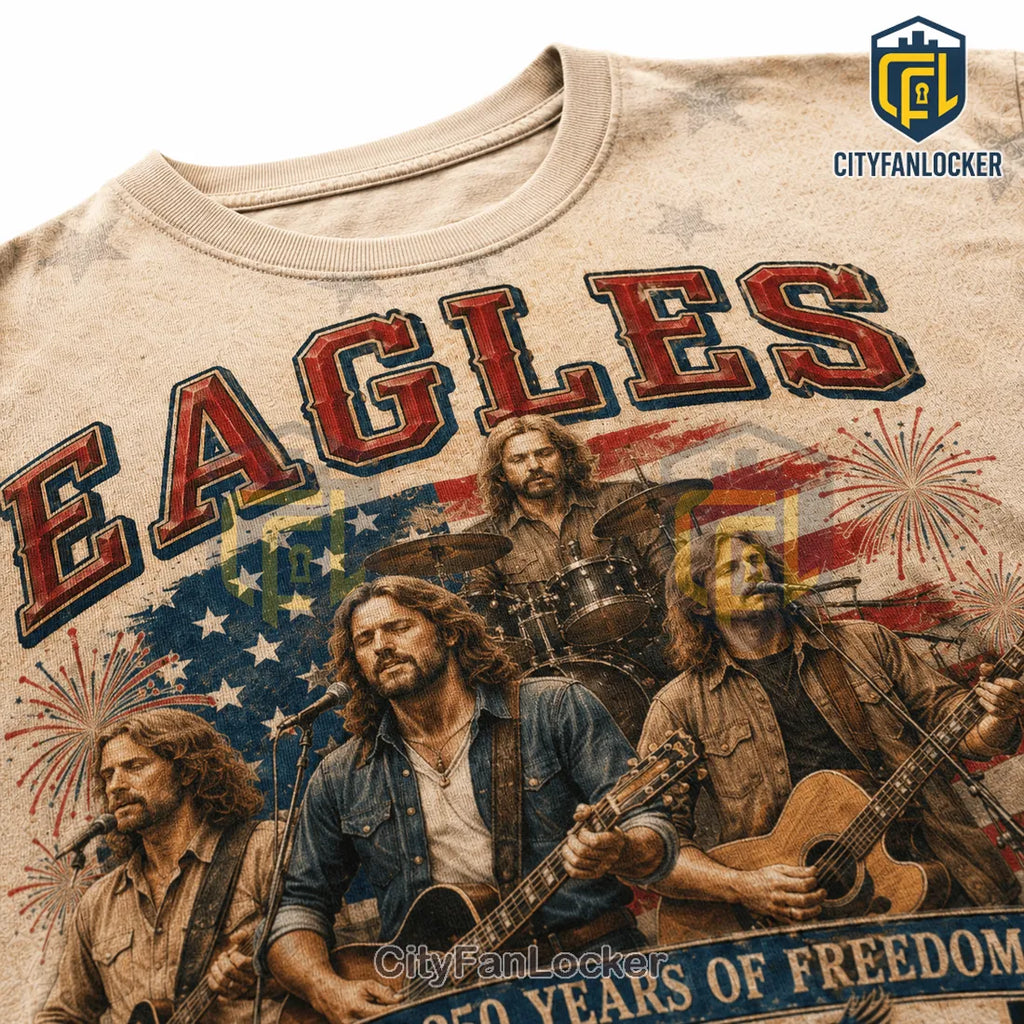 Eagles Band America 250 Anniversary Commemorative T-Shirt