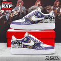 Eagles Band Classic Rock Graphic Custom Air Force 1 Shoes, Music Air Force 1 Shoes