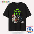 Eagles vs Chiefs in Your Face Super Bowl Lix Champs T Shirt