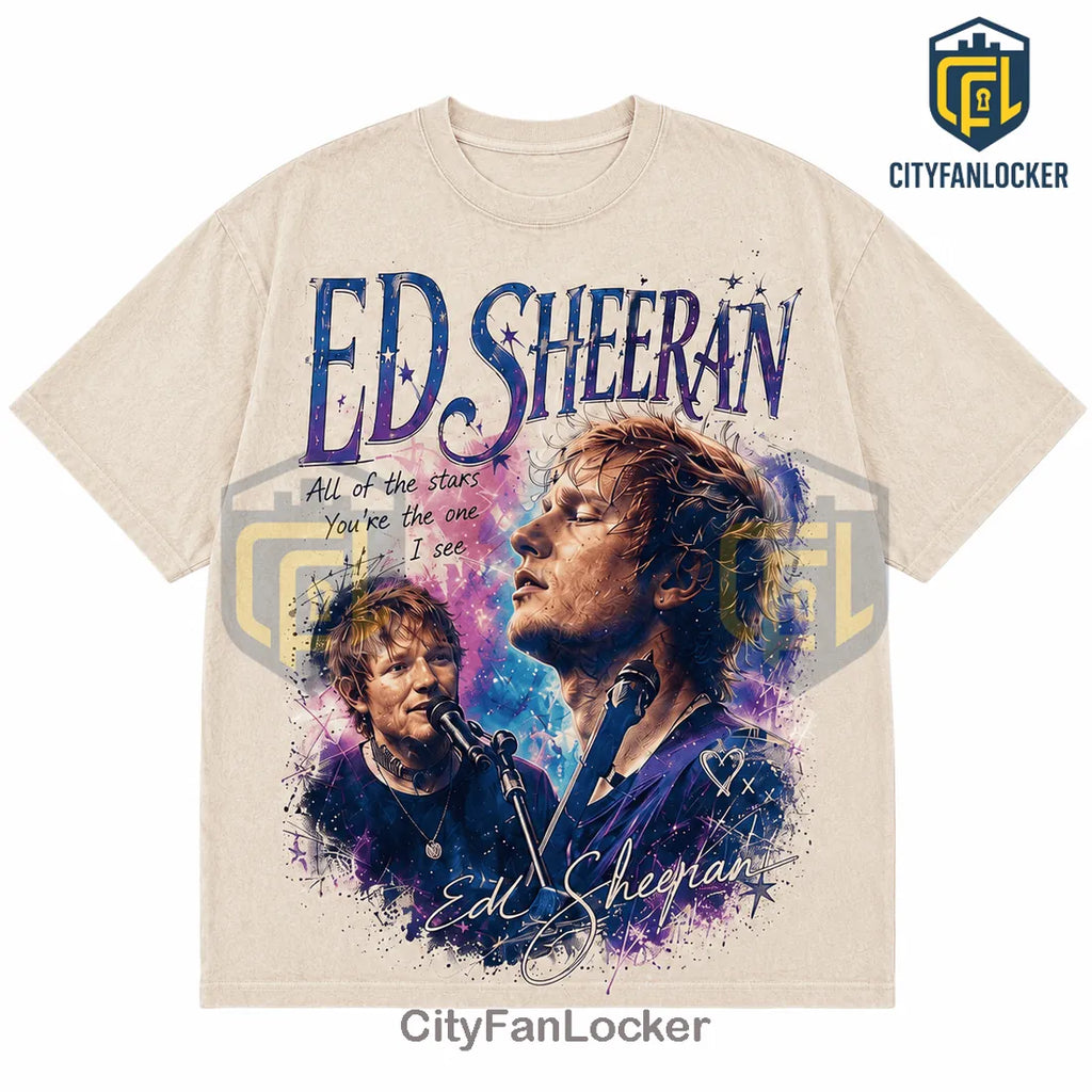 Ed Sheeran Loop Tour 2026 Merchandise T-Shirt