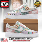 Ed Sheeran Perfect Limited Air Force 1 Running Sneakers Shoes