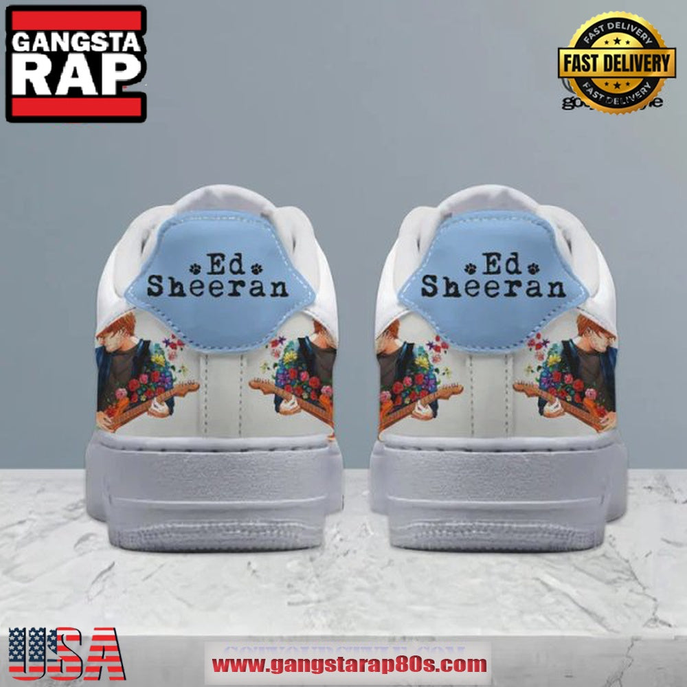 Ed Sheeran Perfect X Limited Edition Air Force 1 Running Sneakers Shoes