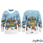 Edmonton Oil Kings x Teddy Bear Toss Hockey Jersey