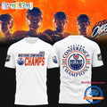Edmonton Oilers 2025 Western Conference Champions T Shirt