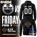 Edmonton Oilers Celebrating Black History Limited Edition Custom Hoodie Shirt
