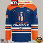 Edmonton Oilers Champion NHL Stanley Cup 2025 Hockey Jersey