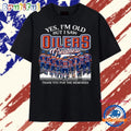 Edmonton Oilers Legends Greatness Vintage Hockey T Shirt