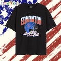 Edmonton Oilers Loyal To The Oil Helmet T Shirt