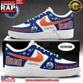 Edmonton Oilers Special Edition Air Force 1 Sneakers Shoes