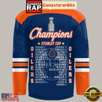 Edmonton Oilers Stanley Cup Champions 2025 Hockey Jersey