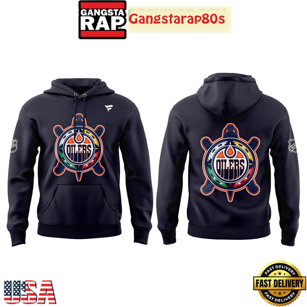 Edmonton Oilers Turle Island Indigenous Peoples Festival Unisex Hoodie