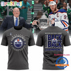 Edmonton Oilers Western Conference Back to Back Champs 2025 Hoodie T-Shirt