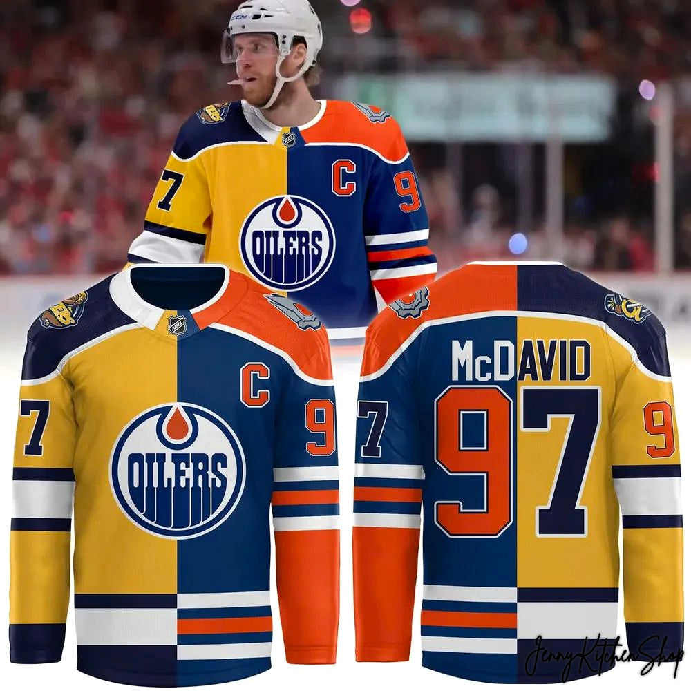 Edmonton Oilers x Erie Otters Hockey Jersey