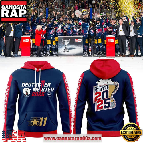 Eisbären Berlin Deutscher Meister 2025 Special Hoodie Shirt