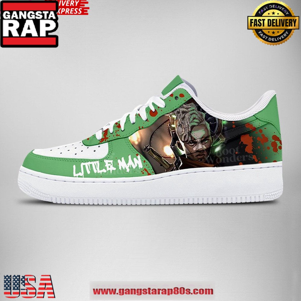 Ekko Arcane League of Legends Limited Air Force 1 Running Sneakers Shoes