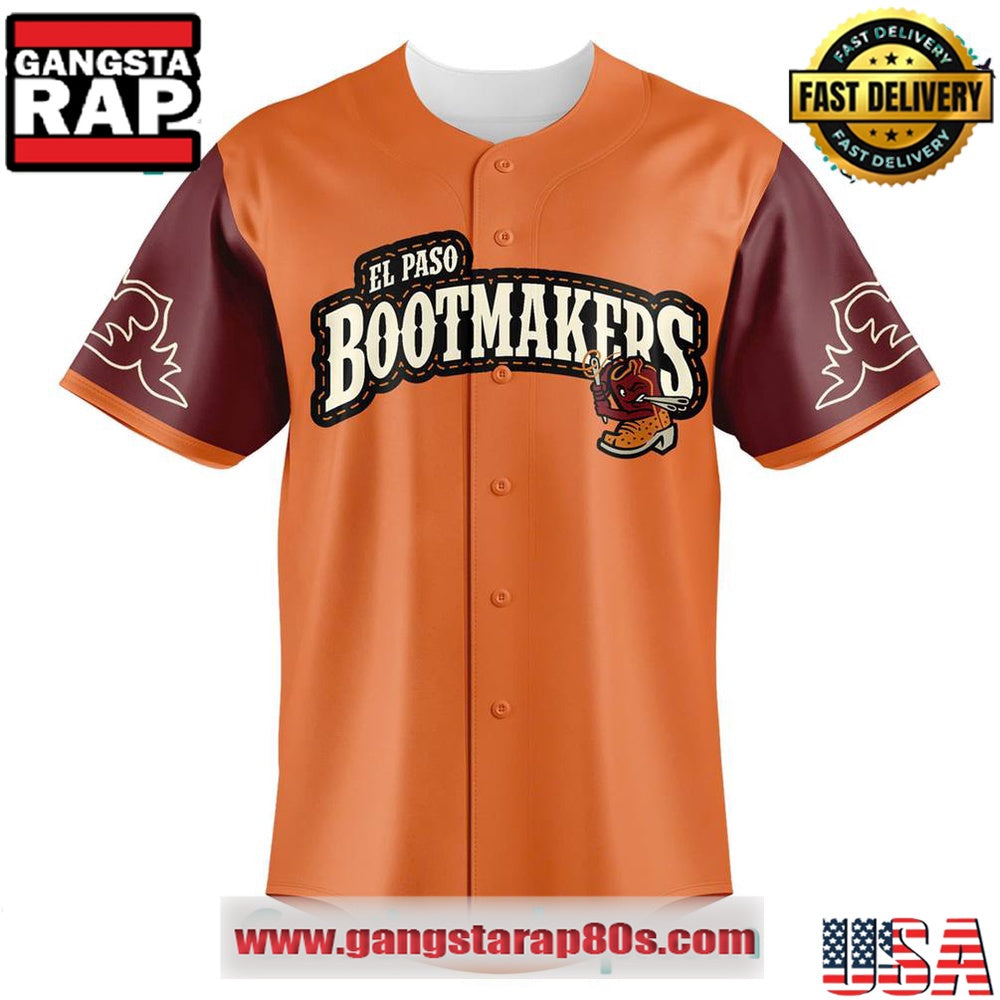 El Paso Bootmaskers New 2025 Custom Baseball Jersey