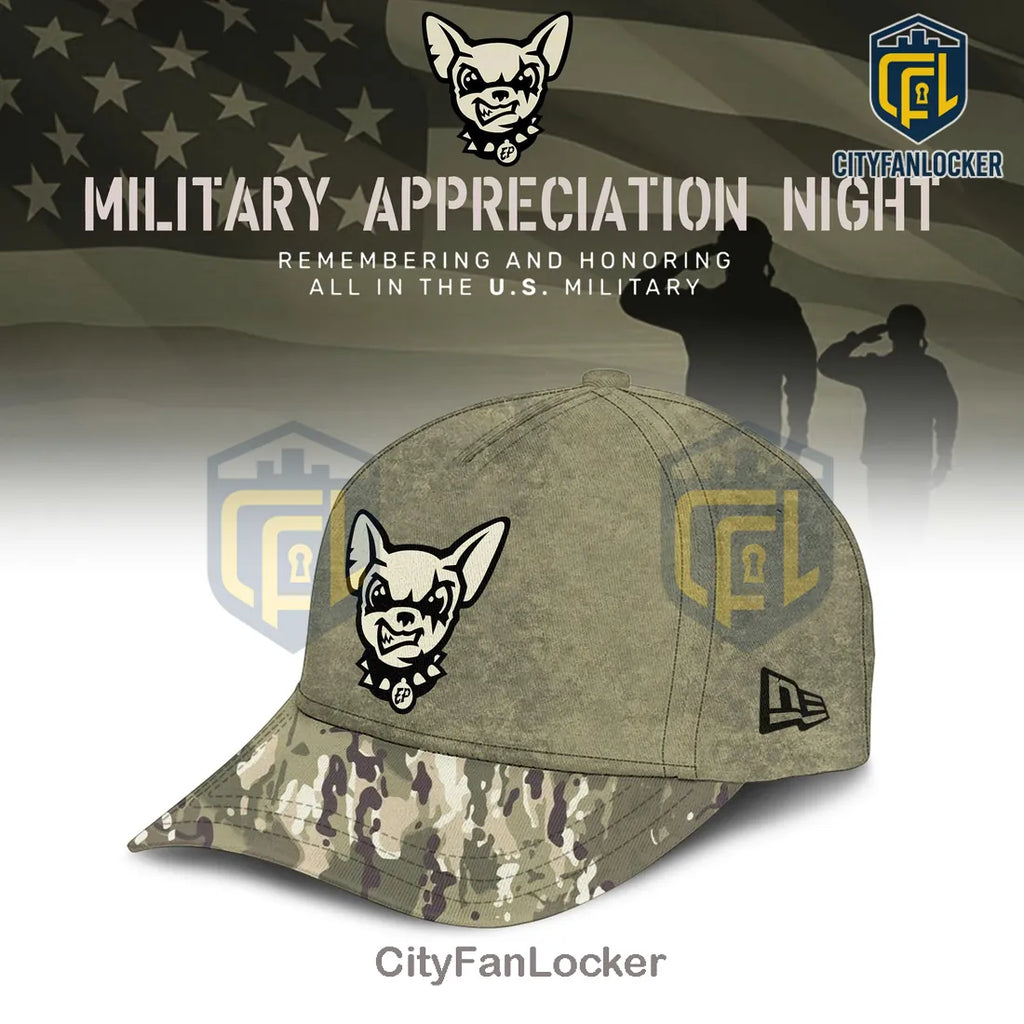 El Paso Chihuahuas America 250 Military Appreciation Camo Baseball Jersey