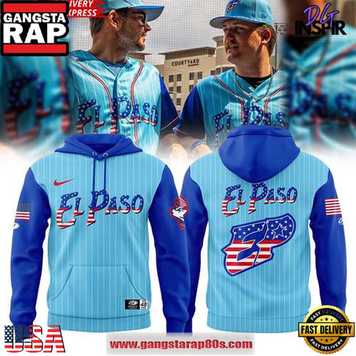 El Paso Chihuahuas Independence Day 2025 All Over Print Hoodie