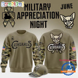 El Paso Chihuahuas Military Appreciation Night 2025 Hoodie T-Shirt