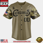 El Paso Chihuahuas Military Appreciation Night Limited Edition Custom Baseball Jersey Shirt