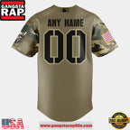 El Paso Chihuahuas Military Appreciation Night Limited Edition Custom Baseball Jersey Shirt