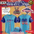 El Paso Chihuahuas Stars & Stripes Special Custom Baseball Jersey Shirt