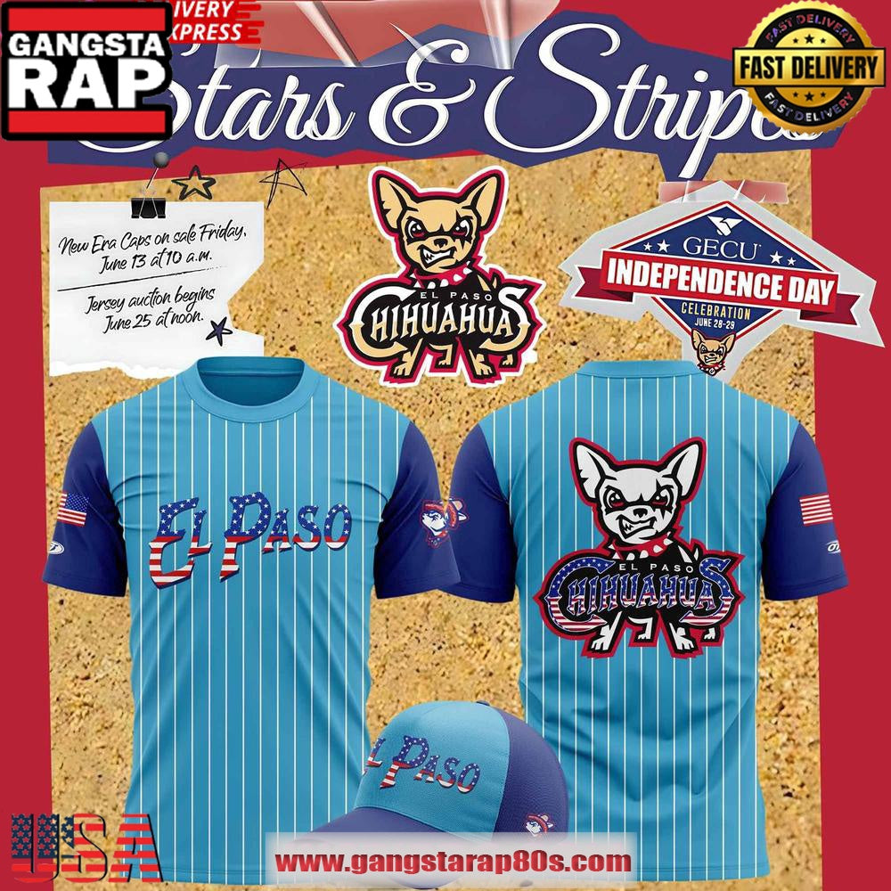 El Paso Chihuahuas Stars & Stripes Special T-Shirt