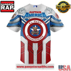 El Paso Chihuahuas x Captain America Special Baseball Jersey Shirt