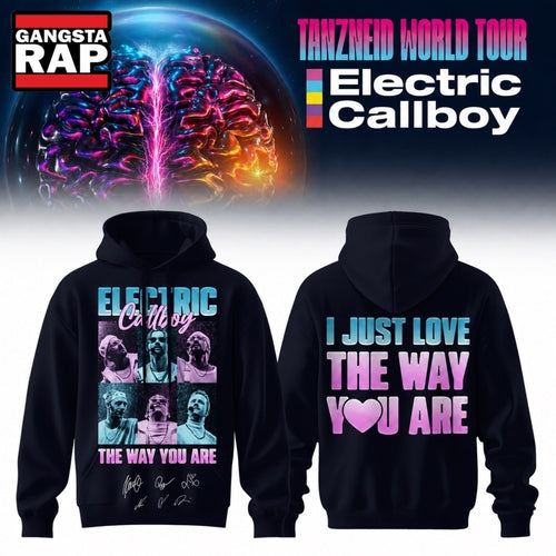 Electric Callboy Tanzneid World Tour 2026 Signature Limited Edition Hoodie T-Shirt
