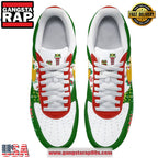 Elf Santa OMG Christmas Edition Air Force 1 Running Sneakers Shoes